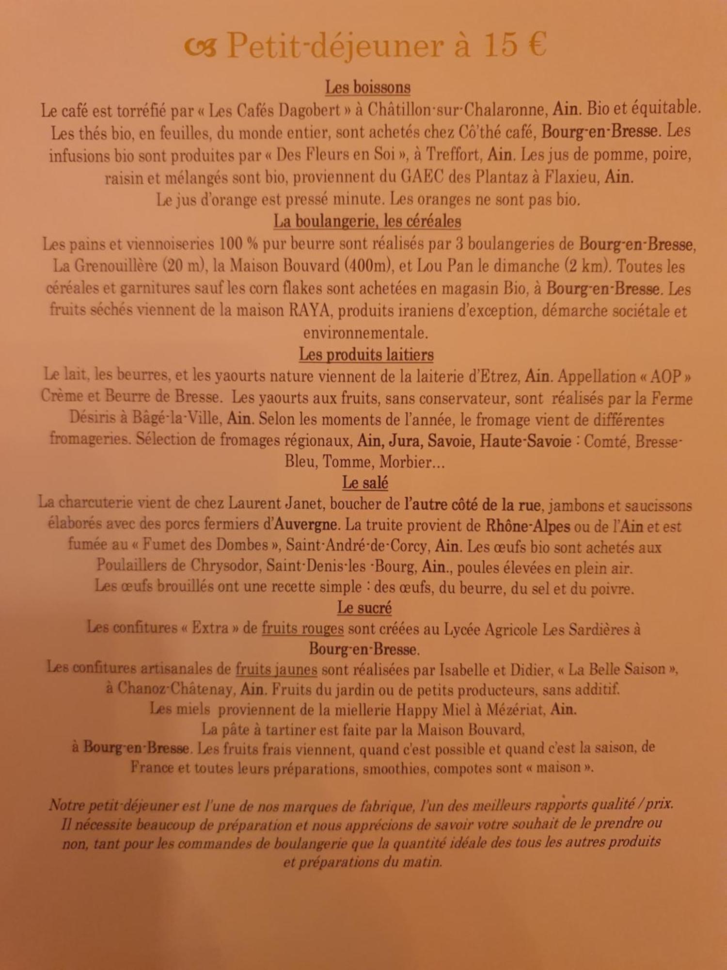 Hotel Le Griffon D'Or Bourg-en-Bresse Luaran gambar